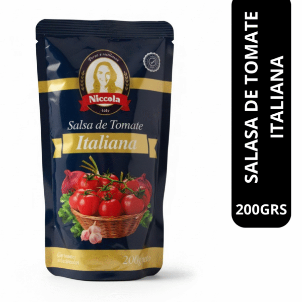 Salsa De Tomate Niccola 200 Gr C/u. Pack 6 Unidades